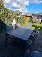Hartman Prestige Tuinset - 5 stoelen, waarvan 1 verstelbaar, Tuin en Terras, Ophalen, 5 zitplaatsen, Zo goed als nieuw, Tuinset