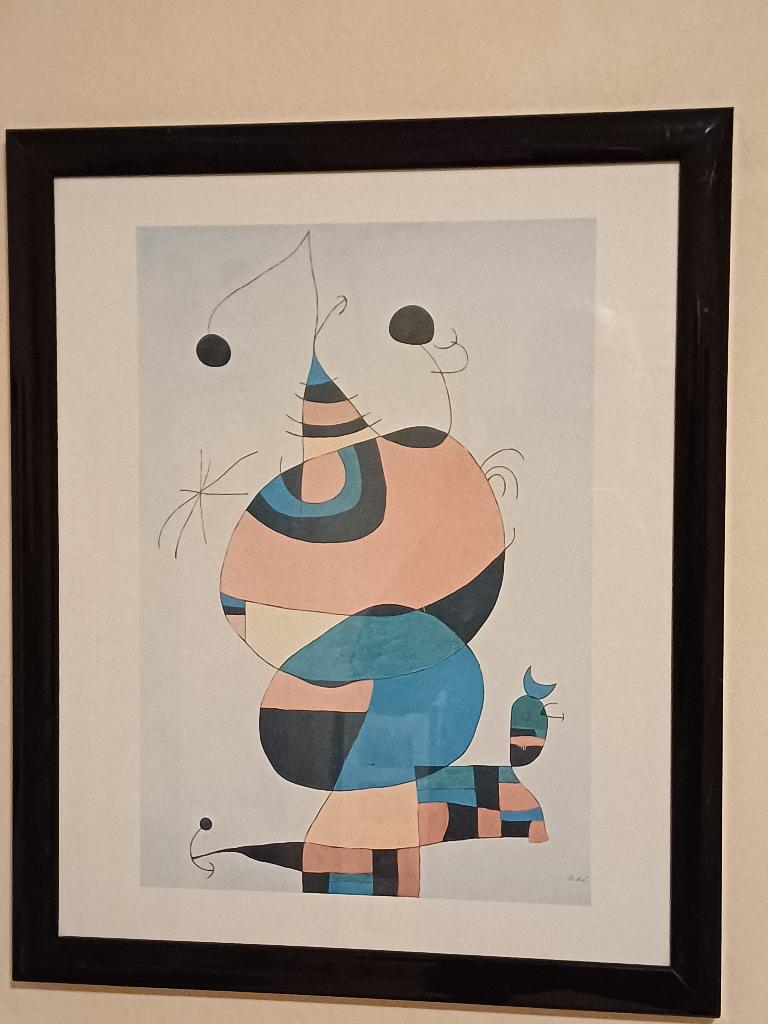 Print van Joan Miro, Ophalen of Verzenden