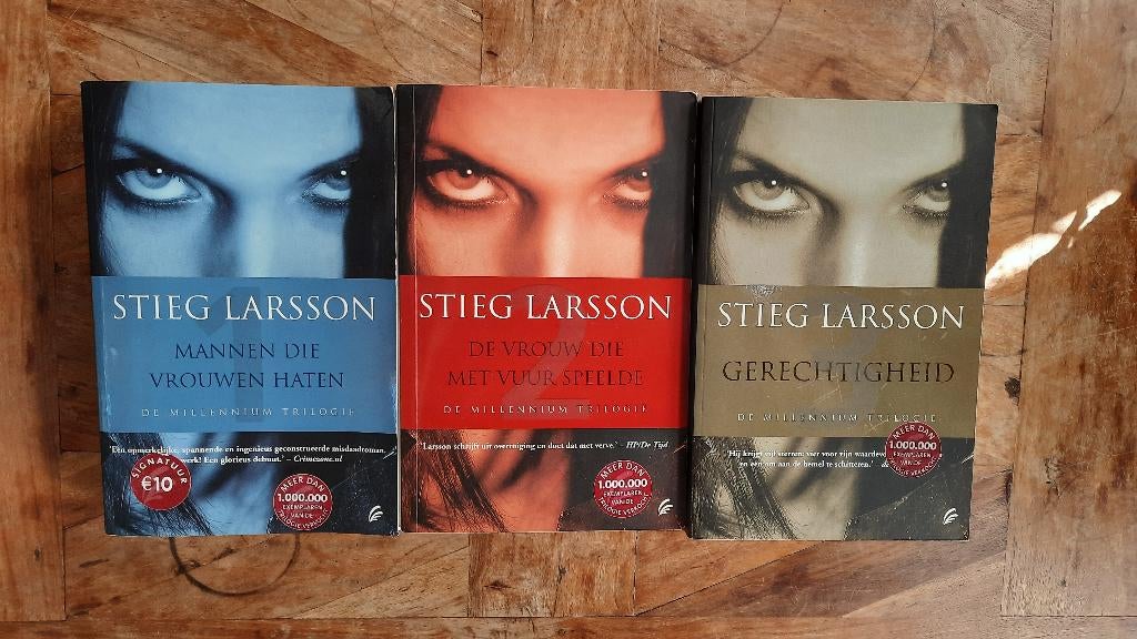De Millenium Triologie – Stieg Larsson (3 delen), Ophalen of Verzenden, Zo goed als nieuw, Stieg Larsson