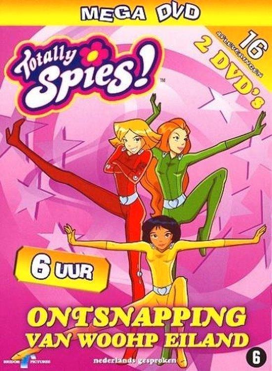 Totally spies  ontsnapping van Woohp eiland dubbel dvd(1A), Cd's en Dvd's, Dvd's | Kinderen en Jeugd, Zo goed als nieuw, Alle leeftijden