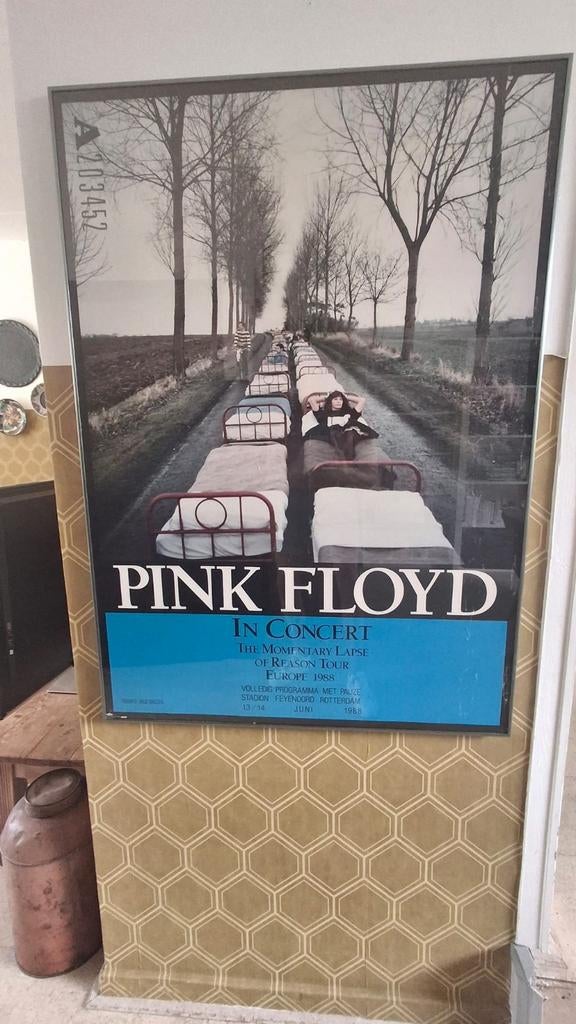 Pink Floyd In Concert poster, Ophalen of Verzenden, A1 t/m A3