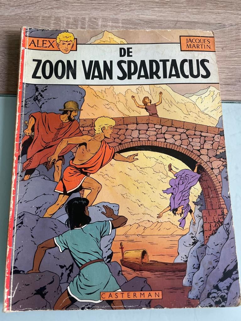 Alex - De Zoon van Spartacus - Jacques Martin, Boeken, Stripboeken, Eén stripboek, Ophalen, Gelezen