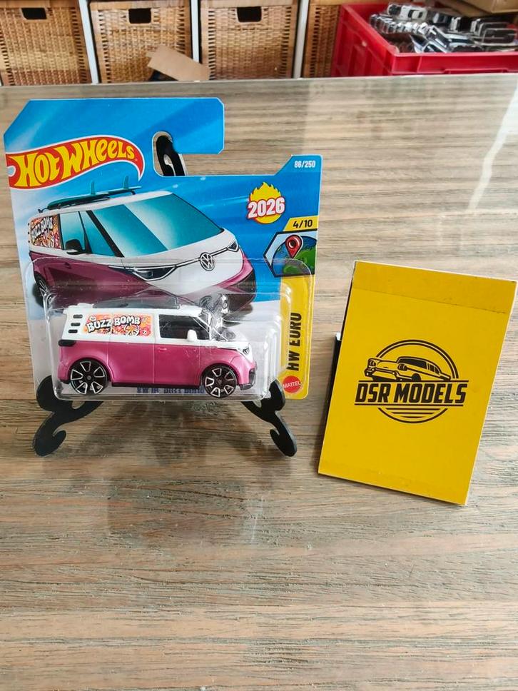 Hotwheels VW ID. Buzz Bomb, Hobby en Vrije tijd, Modelauto's | Overige schalen, Nieuw, Auto, Ophalen of Verzenden