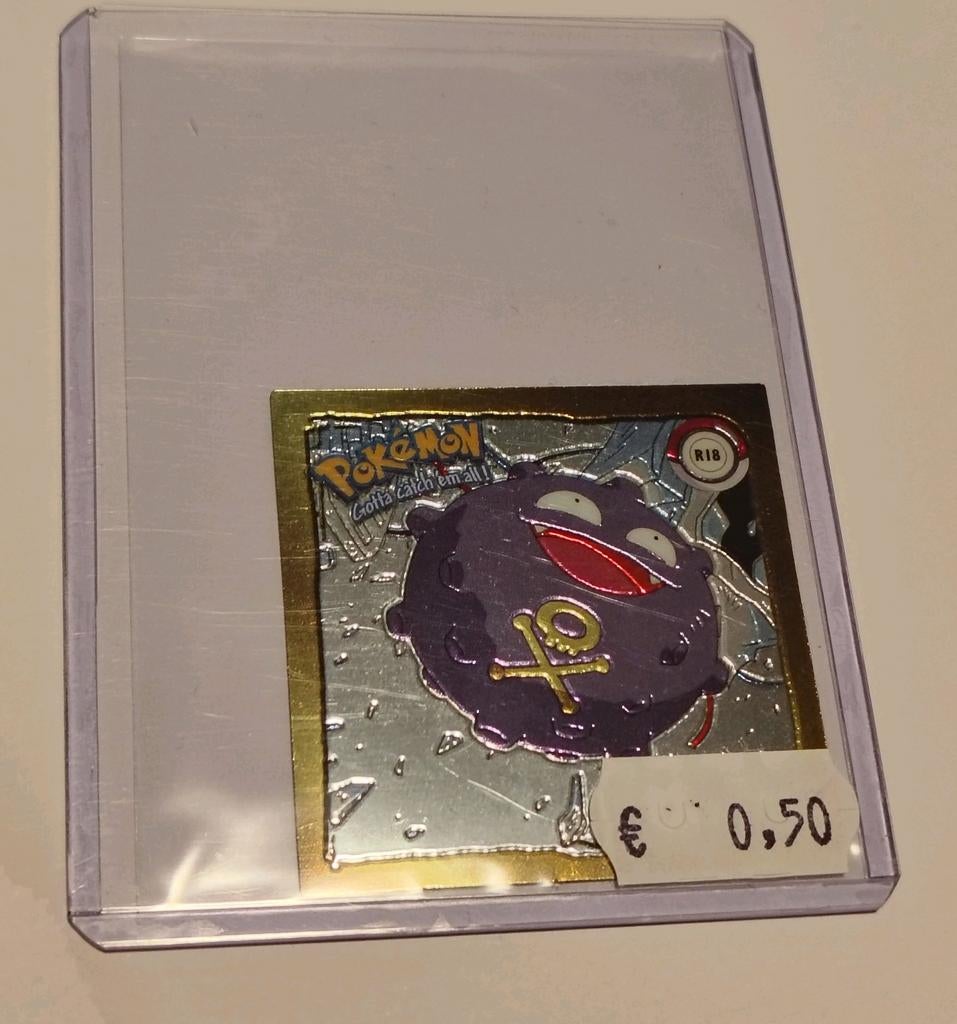 Artbox Pokémon Action Flipz Series One R18 Koffing, Ophalen of Verzenden, Gebruikt