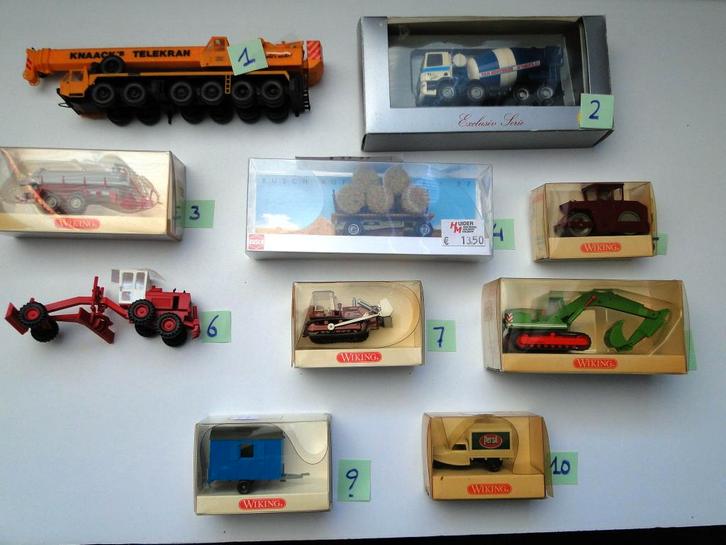 bedrijfsvoertuigen HO 1:87, Hobby en Vrije tijd, Modelauto's | 1:87, Nieuw, Hijskraan, Tractor of Landbouw, Overige merken, Ophalen