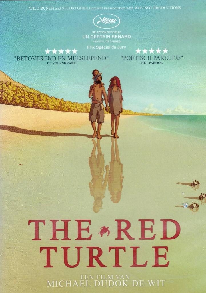 The Red Turtle - Michael Dudok de Wit ( Lumiere ), Cd's en Dvd's, Dvd's | Tekenfilms en Animatie, Zo goed als nieuw, Europees