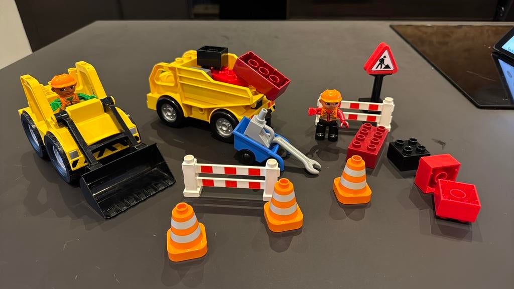 Duplo bouwplaats set 4688, Ophalen of Verzenden, Gebruikt, Complete set, Duplo