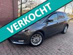 Ford Focus Wagon 1.0 EcoBoost Titanium Business, Auto's, Ford, Zwart, Elektrische ramen, 1283 kg, Origineel Nederlands