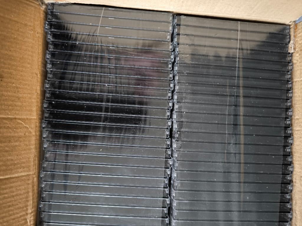 MediaRange CD Jewelcase 10.4mm  2 Disc Zwart 100 Stuks, Ophalen of Verzenden, Nieuw in verpakking