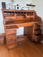 Antiek rolluikbureau van eikenhout, Ophalen