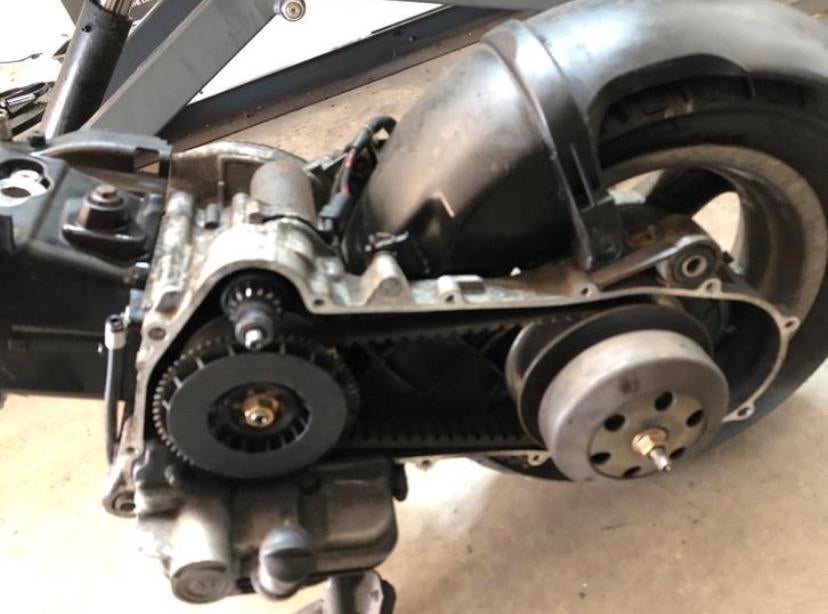 Vespa 4-takt motorblok incompleet, Ophalen of Verzenden, Gebruikt, Blok, Vespa