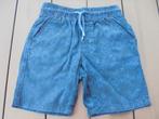 K144 Blauwe korte broek 98/104, Kinderen en Baby's, Kinderkleding | Maat 98, Broek, Gebruikt, Ophalen of Verzenden, Lupilu