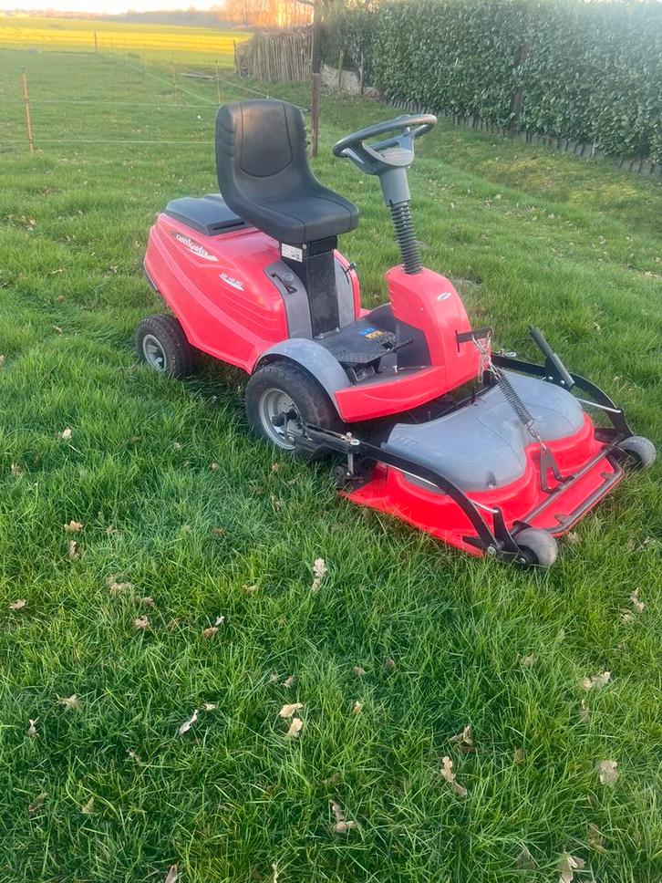 Castelgarden zitmaaier ( frontmaaier ), Tuin en Terras, Zitmaaiers, Gebruikt, 90 tot 120 cm, Elektrische starter, Mulchfunctie