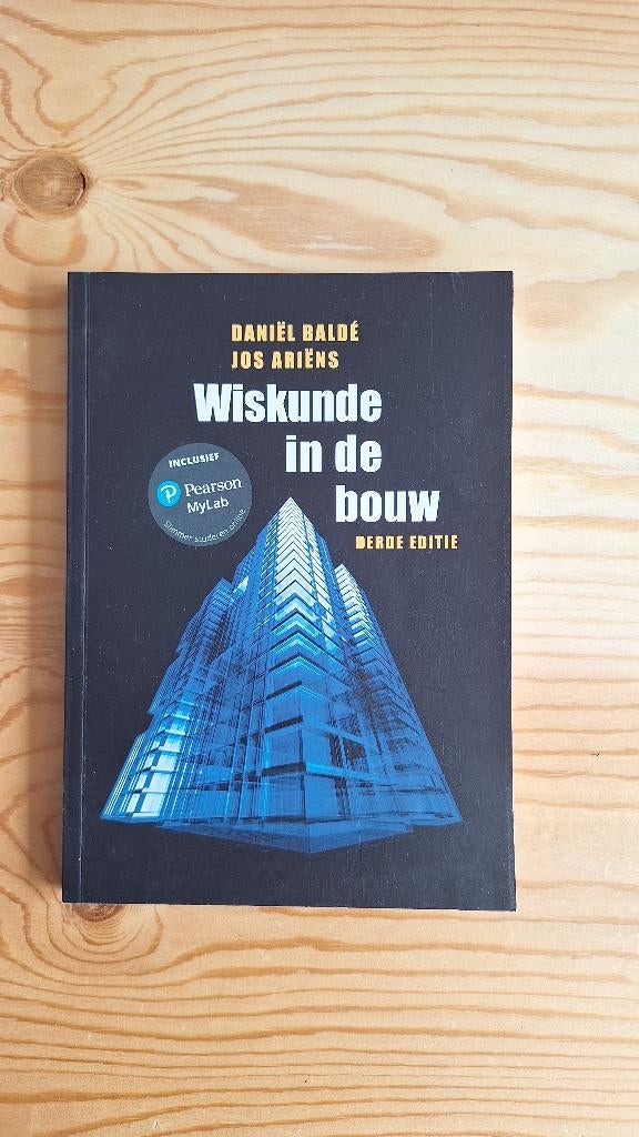 Wiskunde in de bouw 9789043036764, Ophalen of Verzenden, Beta, Zo goed als nieuw, HBO