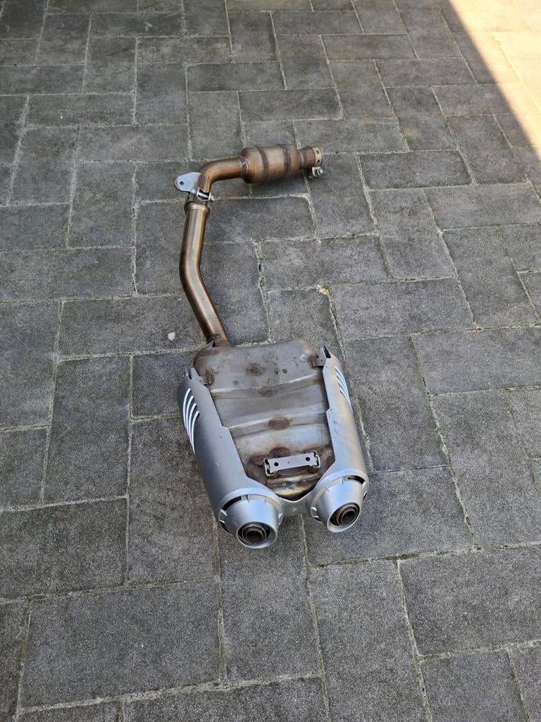Uitlaat demper met catalisator Yamaha FZ6, Motoren, Ophalen, Gebruikt