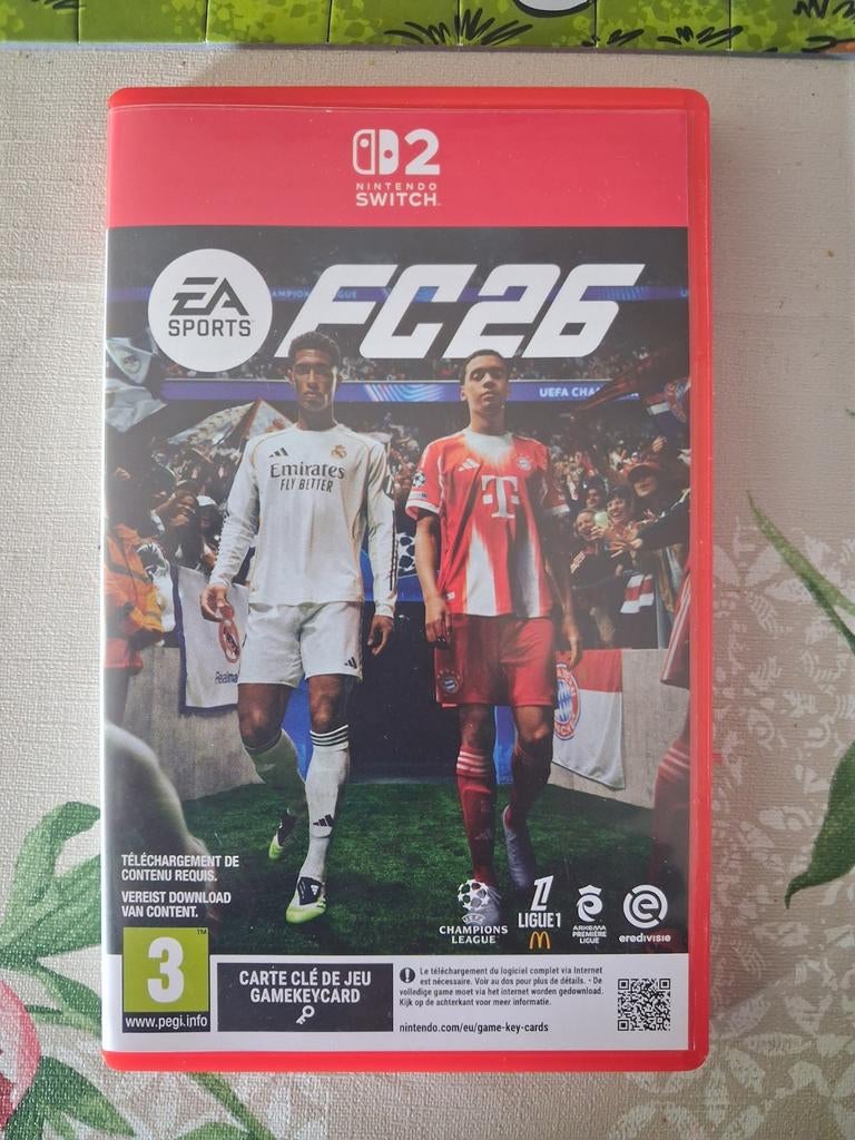 Fc 26 voor de Nintendo switch 2, 1 speler, Ophalen of Verzenden, Zo goed als nieuw, Vanaf 3 jaar