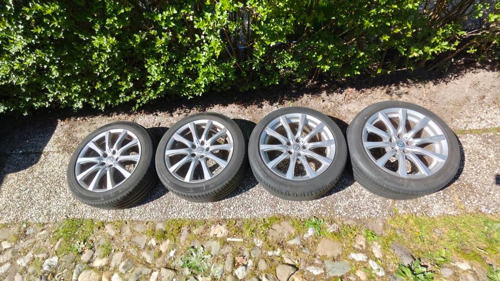 Brock B21 18" Breedset - Nissan 350Z / 370Z / Infiniti G37, Ophalen, 18 inch, Velg(en), Personenwagen