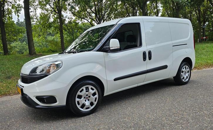 Fiat Doblò Cargo 1.3 MJ L2H1 - Maxi - 1e Eigenaar - NL Auto, Auto's, Bestelauto's, Bedrijf, Te koop, ABS, Airconditioning, Bluetooth