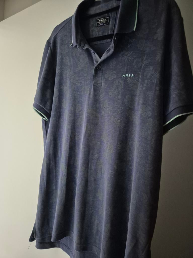 NZA heren poloshirt, Verzenden, Zo goed als nieuw, Maat 56/58 (XL), Blauw