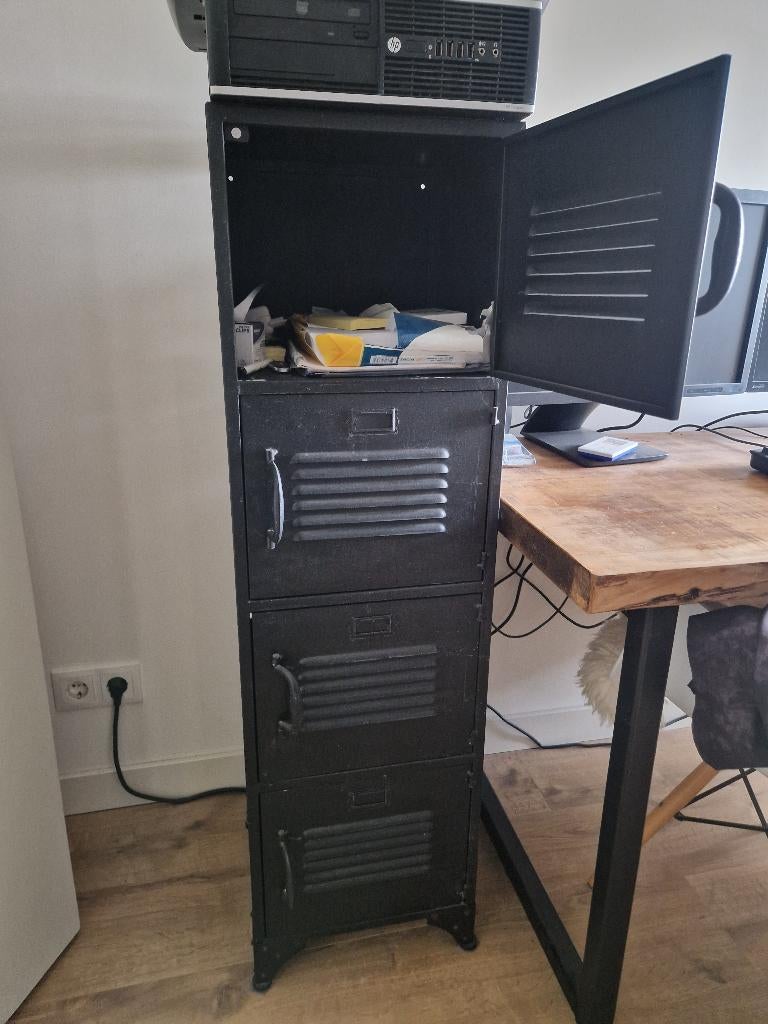 Lockerkast opberging, Huis en Inrichting, Kasten | Lockerkasten, Ophalen, Zo goed als nieuw, Industrieel