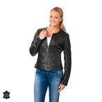 Mooi Leren jas, zwart. Maat XL, Ophalen of Verzenden, Nieuw, Maat 46/48 (XL) of groter, Zwart