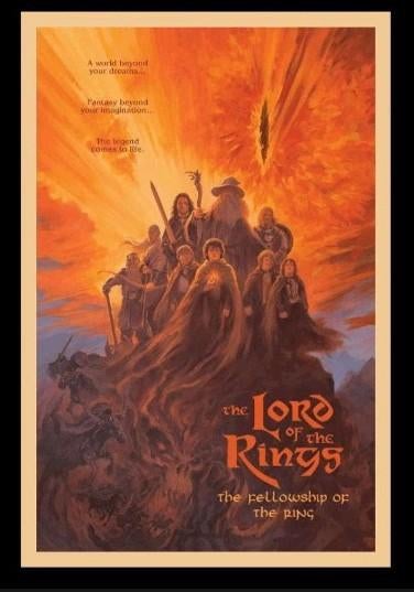 The lord of the rings, Ophalen of Verzenden, Zo goed als nieuw, A1 t/m A3, Film en Tv