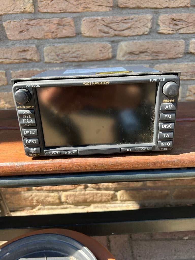 Radio/navigatie Toyota, Verzenden, Gebruikt