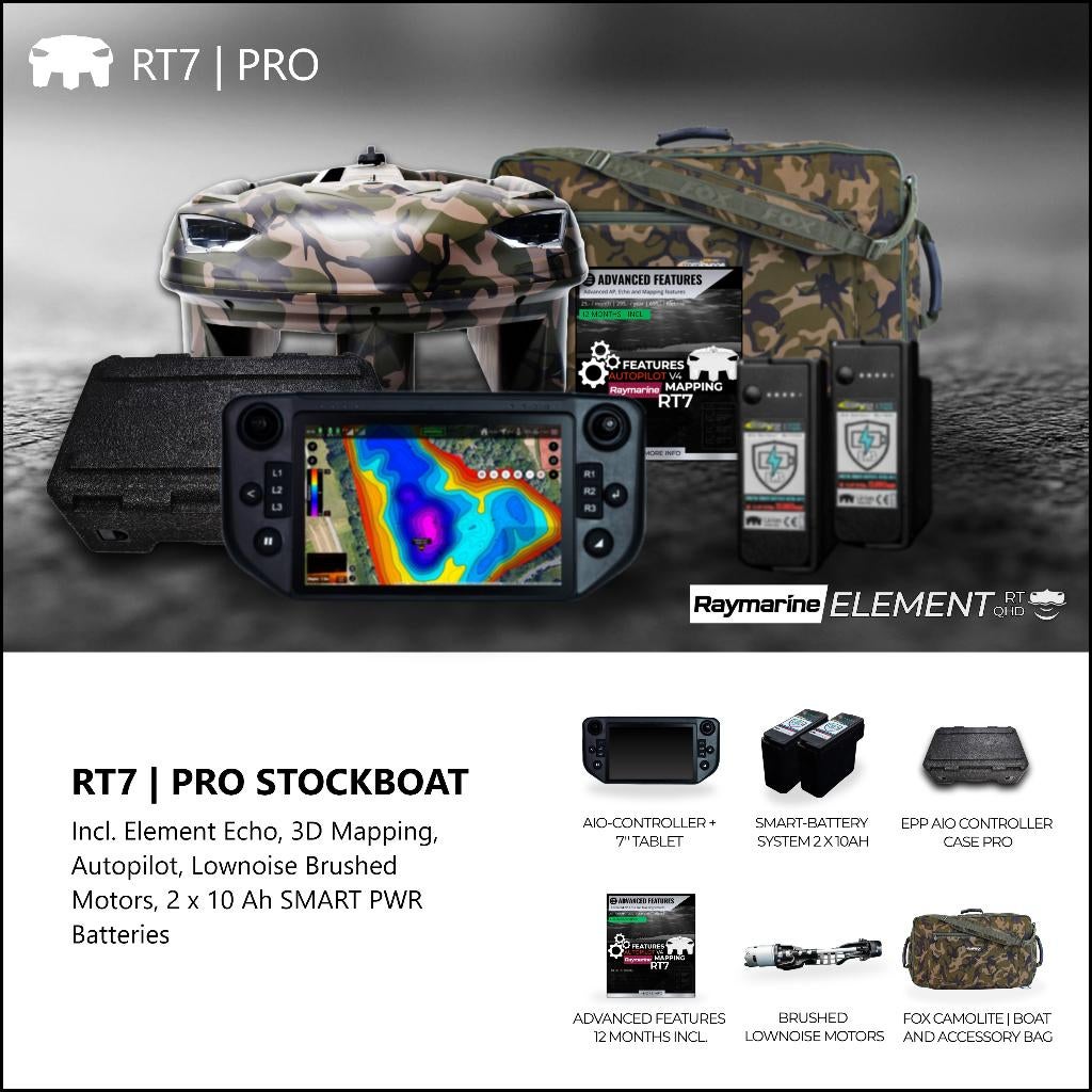 Carplounge RT7 | Voerboot | Raymarine Element | GPS, Watersport en Boten, Hengelsport | Karpervissen, Ophalen, Nieuw, Complete set