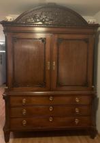 Antiek Drents kabinet 188x60x257cm, Ophalen