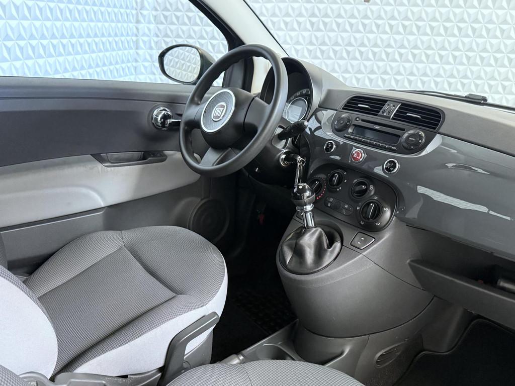 Fiat 500 1.0 TwinAir Pop Airco NL-AUTO / 133.000km (2015), Auto's, Fiat, Voorwielaandrijving, Gebruikt, Euro 6, Electronic Stability Program (ESP)