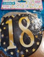 18 jaar vlaggenlijn nr S472, Ophalen of Verzenden, Nieuw, Versiering, Verjaardag