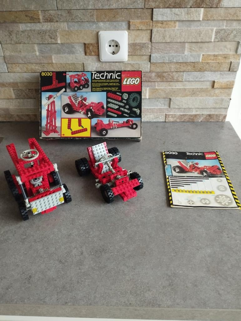 Lego nr 8030 uit 1982 vintage!!, Ophalen of Verzenden, Zo goed als nieuw