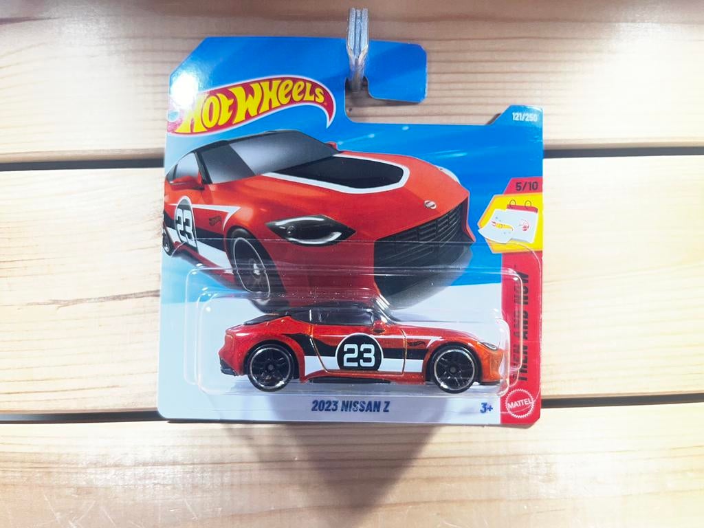 Nissan Z hotwheels, Ophalen of Verzenden, Zo goed als nieuw, Auto