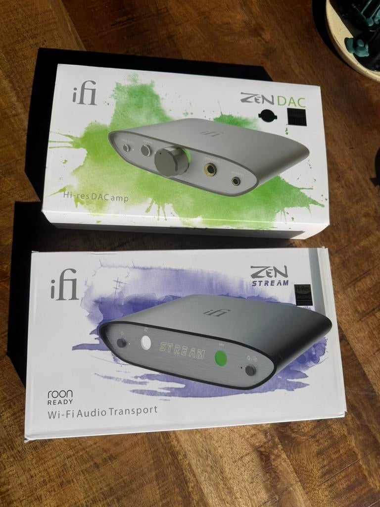 IFI Zen DAC V2 + IFI Zen Streamer set, Ophalen of Verzenden, Zo goed als nieuw