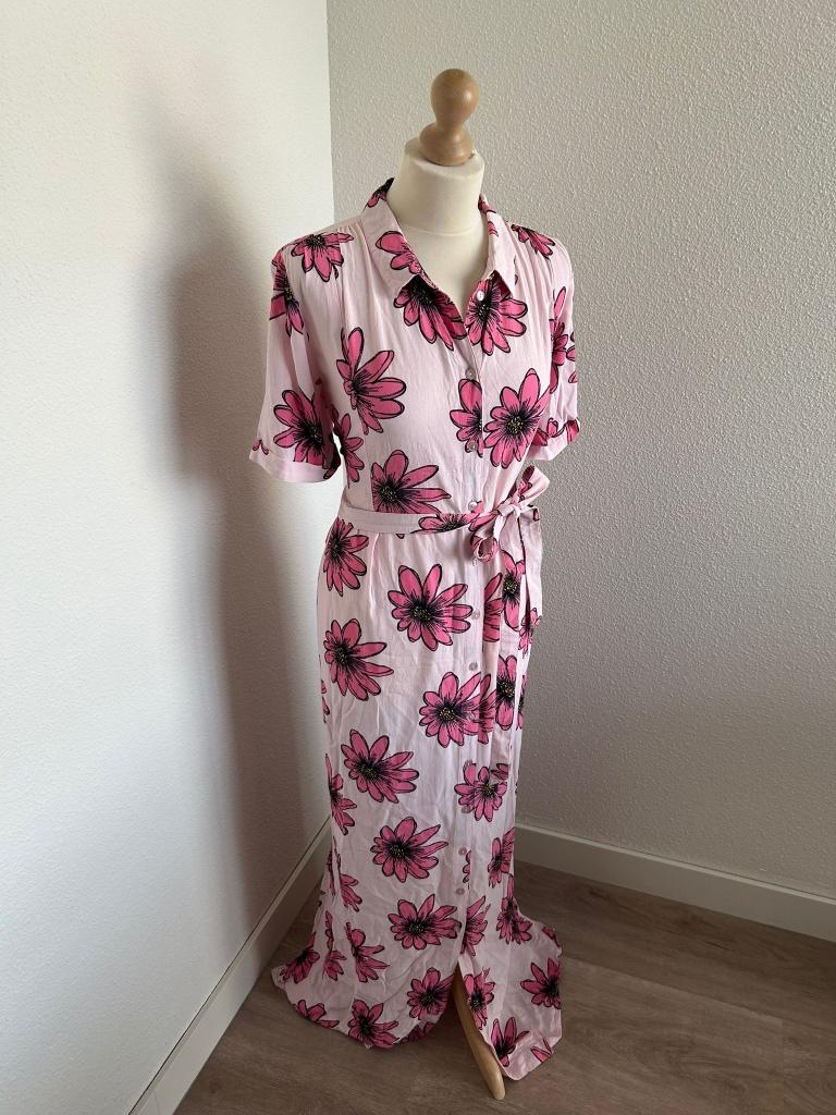 Fabienne Chapot maat 42 roze maxi Boyfriend jurk NIEUW 303, Maat 42/44 (L), Nieuw, Ophalen of Verzenden, Fabienne Chapot