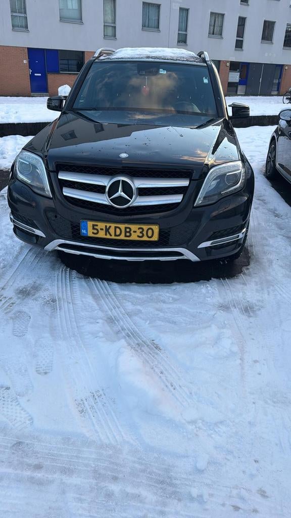 Mercedes-Benz GLK 2.1 CDI Glk220 AUT 2013 Zwart, Auto's, Automaat, Euro 5, Achterwielaandrijving, Zwart