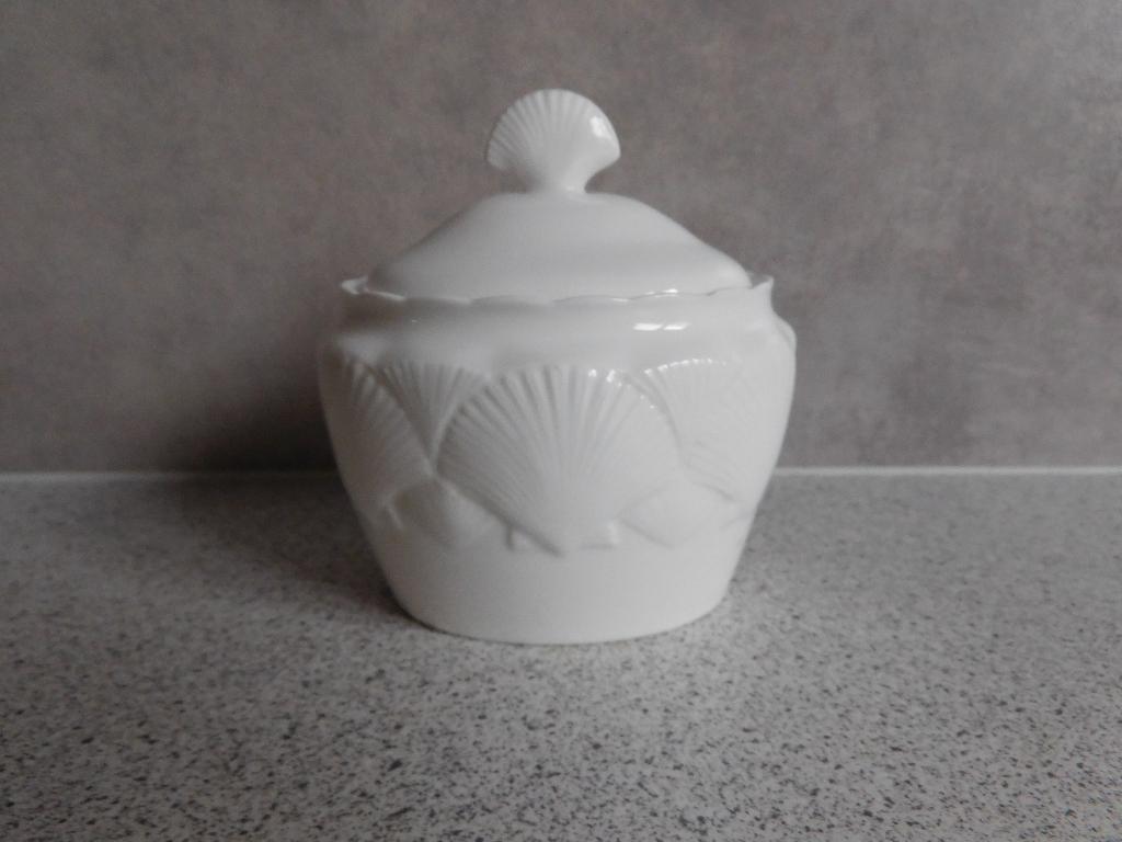 Suikerpot Schelpen Oceanside Coalport, Overige typen, Ophalen of Verzenden, Zo goed als nieuw, Overige stijlen