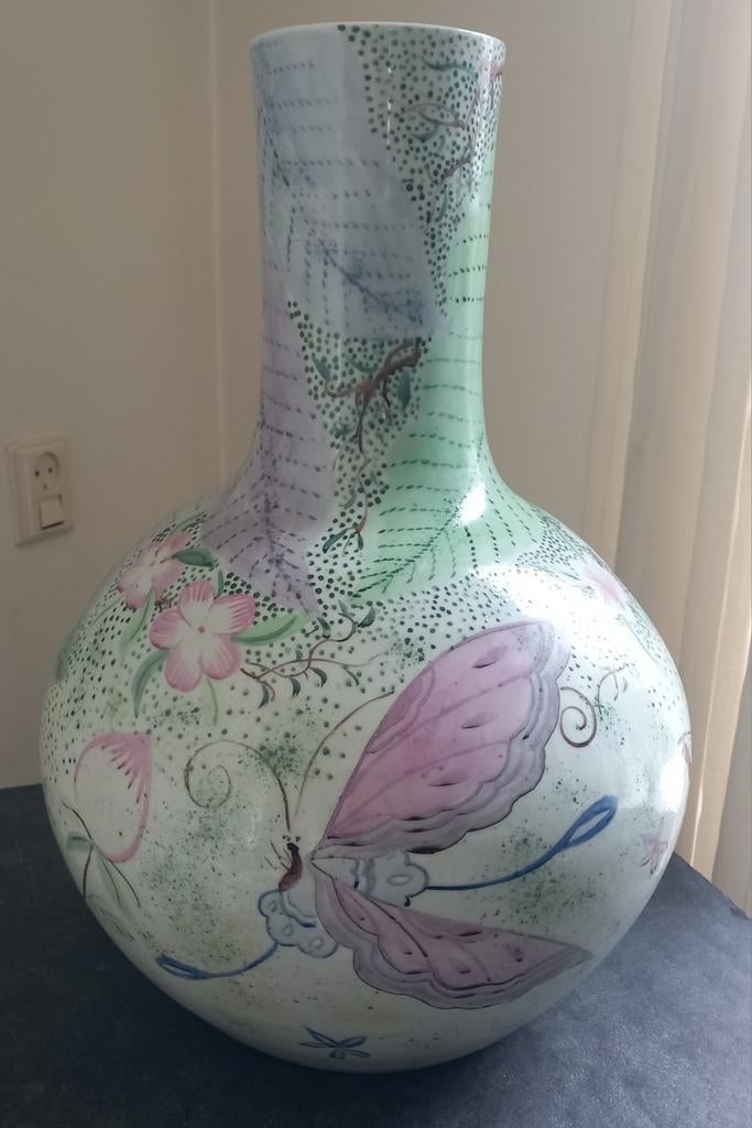 Grote antieke Chinese vaas, Antiek en Kunst, Ophalen