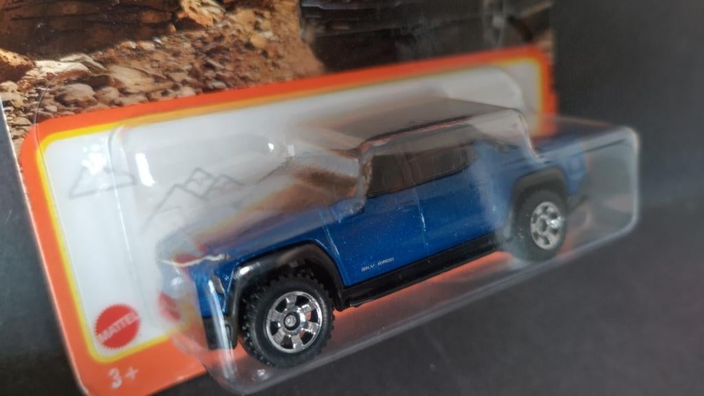 Chevrolet Silverado ev 2024 1:64 3inch Matchbox Pol, Auto, Verzenden, Nieuw, Matchbox@mattel.com