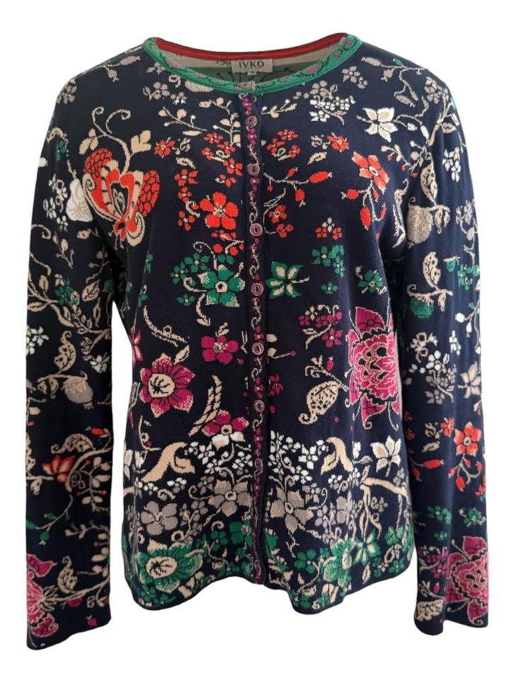 Ivko vest XXL, Kleding | Dames, Truien en Vesten, Zo goed als nieuw, Maat 46/48 (XL) of groter, Blauw, Ophalen of Verzenden