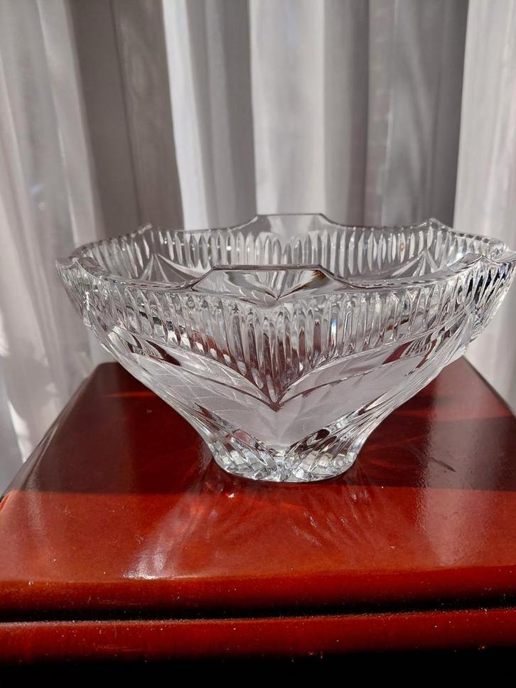 kristal glazen schaaltje, Antiek en Kunst, Antiek | Glas en Kristal, Ophalen of Verzenden