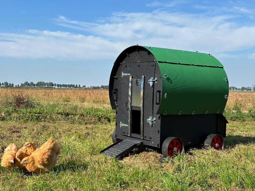 Kunststof Kippenhok - Nestera Wagon, Ophalen of Verzenden, Nieuw, Kippenhok of Kippenren