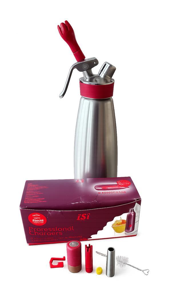 iSi Gourmet Whip slagroomspuit RVS 1 liter, Huis en Inrichting, Keuken | Keukenbenodigdheden, Zo goed als nieuw, Ophalen of Verzenden
