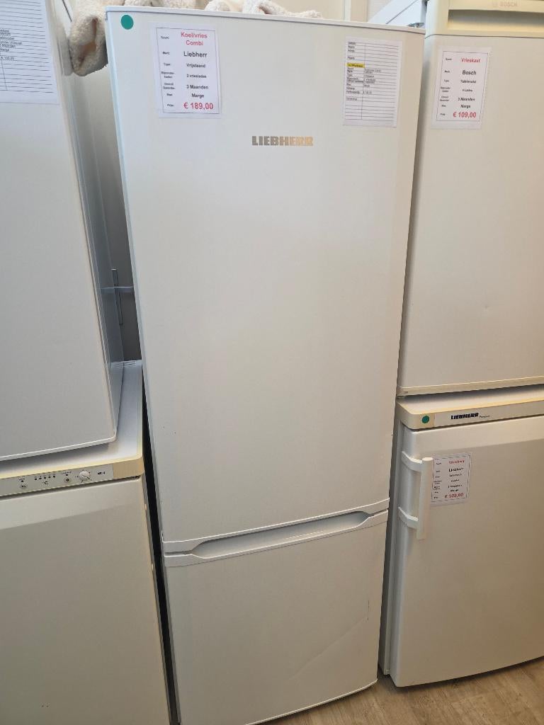 koel/vries combi - Liebherr - 2 vrieslades, Ophalen, Duitsland, 200 liter of meer, Met aparte vriezer
