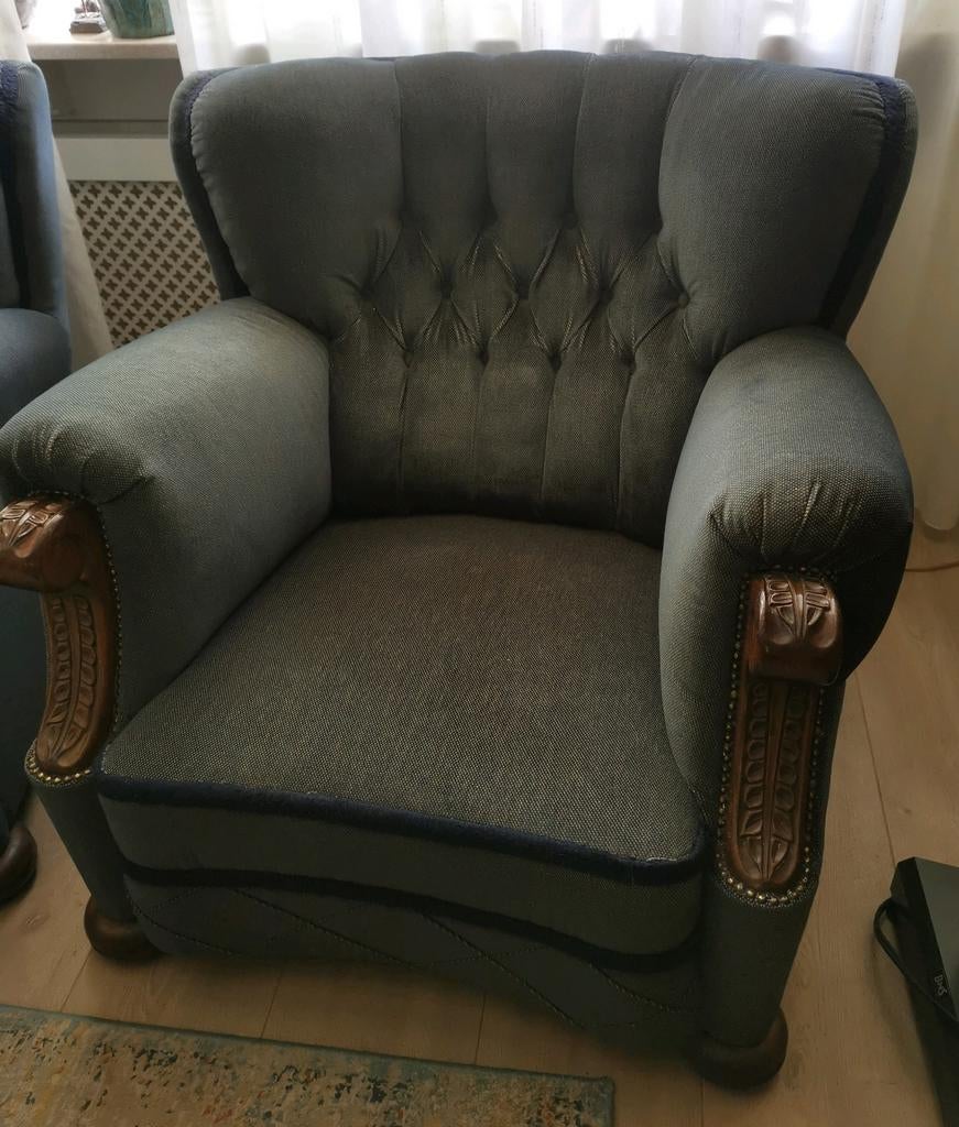 Schitterende fauteuil., Ophalen, Gebruikt, Eenpersoons, 75 tot 100 cm