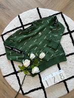 Goed: groen Me and my Monkeys oversized trui sweater 128 134, Gebruikt, Jongen of Meisje, Trui of Vest, Ophalen of Verzenden