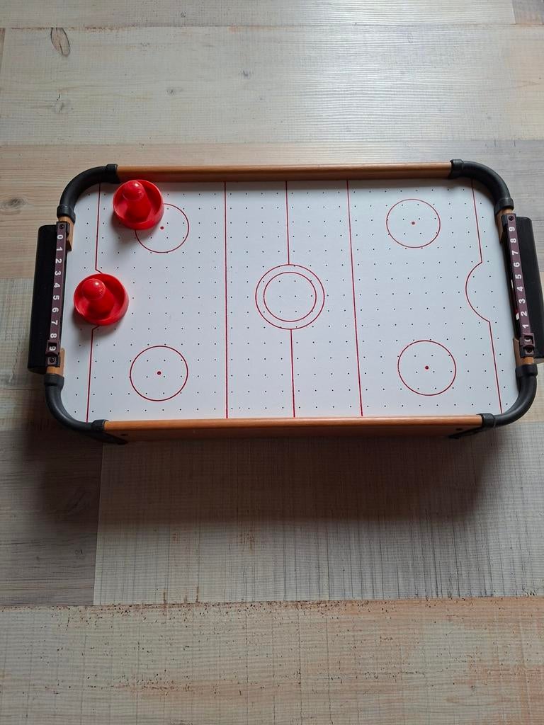 Compact Airhockey Tafel - Perfect voor Thuisplezier, Een of twee spelers, Ophalen of Verzenden, Gebruikt, Onbekend