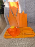 Börner Oranje Mandoline Snijder Set, Huis en Inrichting, Ophalen of Verzenden, Gebruikt