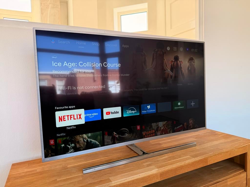 Philips 49PUS8303/12 4K UHD 49inch Smart TV met Android, Ophalen, Philips, LED, 50 Hz