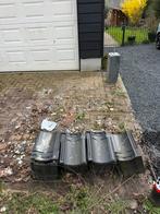 Dakpannen - Restpartij (Heel), Ophalen, Gebruikt, Steen of Klei, Zwart